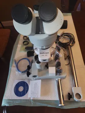 Sm-3tzz-54s-10m Amscope Sm3tzz54s10m Microscope -