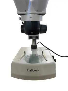 20x-40x-80x Amscope Sw-2t24z Trinocular Stereo Microscope With Top And Bottom Lights