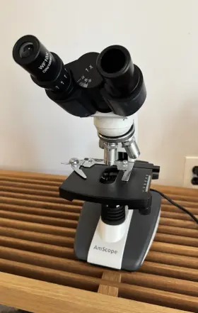 40x-2000x Amscope T360b Led Trinocular Biological Compound Microscope - Read