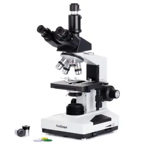 40x-1000x Amscope T490 New Biological Trinocular Compound Microscope - Magnification