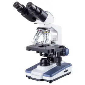 Vb-b120c-pro Amscope B120c Microscope 40x-2500x Led Binocular Compound Microscope-new