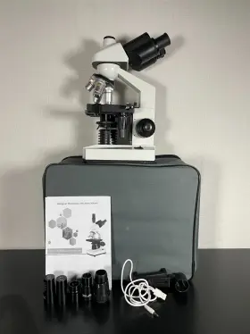 Xsp91-06 Amscope Black White Doctor Veterinary Trinocular Microscope