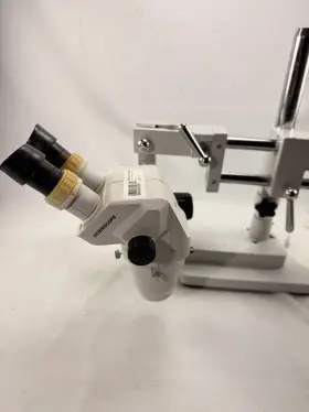 Zm6745b Amscope 6.7x - 45x Stereo Zoom Microscope W Daw2 Dual Boom Stand