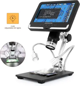 Andonstar 445004828848 Digital Microscope With Led Fill Light 7-inch Adjustable 30f/s Display And 2mp #2