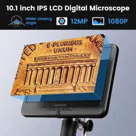 Ad210 Andonstar 616361263512 10.1 Inch Lcd Digital Microscope For Adults Soldering Micros #2