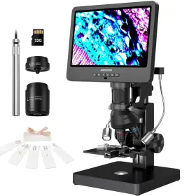 20x-5000x Andonstar 616361263734 Ad269s Hdmi Digital Microscope With 10.1ftft Lcd Screen For