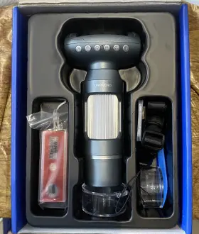 Ad012 Andonstar 616361265738 Hd Lcd Handheld Digital Microscope For Kids 8-12 2ftft Screen Pocket #2