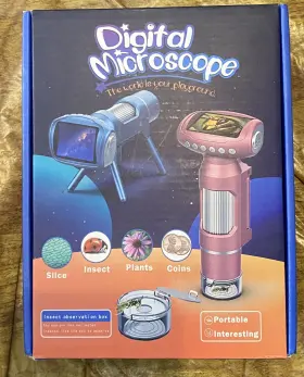 Ad012 Andonstar 616361265738 Hd Lcd Handheld Digital Microscope For Kids 8-12 2ftft Screen Pocket