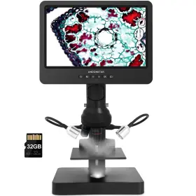 Ad249sp Andonstar 616361265769 Uhd 2160p Hdmi Digital Microscope 4000x 3 Lens 10.1 Inch Lcd For Bio