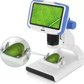 Ad205 Andonstar 692618189378 Lcd Digital Microscope 200x Magnification Usb For Lab #3