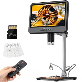 Ad208s Andonstar 4k 30fps Digital Microscope With 10.1 Inch Screen 3840p Uhd Video Audio Pro Boo