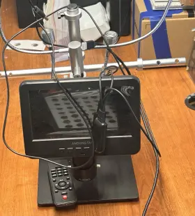 Ad246sm-plus Andonstar 3 Lens Hdmi Pc Software Digital Microscope 2000x Solder