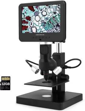 Ad246sp Andonstar 4000x Uhd 2160p Hdmi Digital Microscope For Biological Kit Pcb Solder