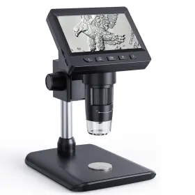 307b-bk Aopick Coin Microscope Lcd Digital 1000x 1080p Magnifier For Error