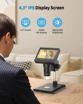 1000x Aopick 307c Microscope-aopick Lcd Digital Microscope 1080p Coin Magnifier For Erro #2