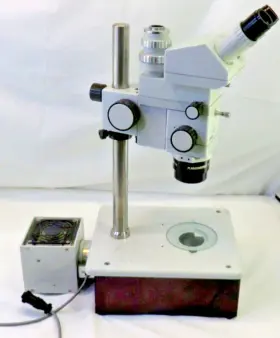 Smt-4 Askania Smt 4 Optical Stereo Microscope With Planachromat 1x For Parts/repair