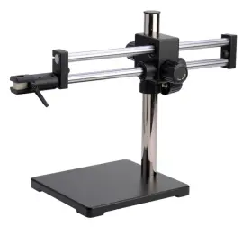 26800b-534 Aven Double Arm Microscope Boom Stand With Heavy Metal Base Open Box