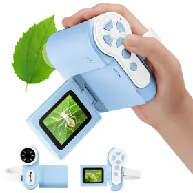 1000x Barchrons 016392025736 Microscope For Kids Handheld With 6 Adjustab
