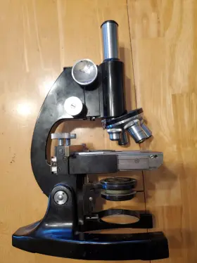 Tm9245 Bausch And Lomb Vintage Optical Co. Microscope
