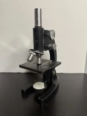 Tp7431 Bausch And Lomb Vintage Monocular Medical Microscope For Parts Repair
