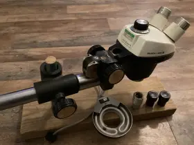 7x-30x Bausch And Lomb Zoom4 Stereozoom4 Microscope .7x-30x Long Boom Stand 2 15x Lens Light