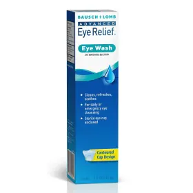 Bausch Lomb 744759505699 And Advanced Eye Relief Wash 4 Oz