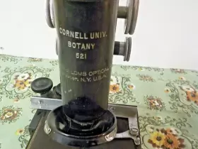 Wk9200 Bausch Lomb Vintage Scientific And Microscope Cornell Unv Botany 521 Dated 1915 #3