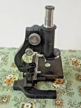 Wk9200 Bausch Lomb Vintage Scientific And Microscope Cornell Unv Botany 521 Dated 1915