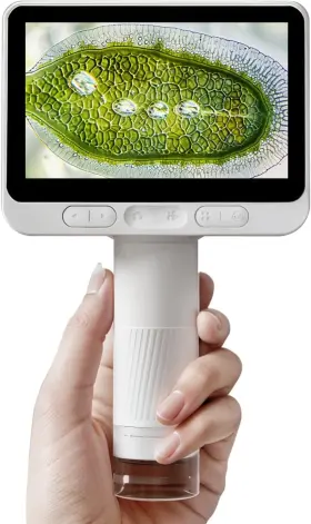 1600x Beaver Technology Shenzhen Co. Ltd 445016152177 Beaverlab Finder 4.0 Inch Microscope For Kids Handheld Miniscope Portable Ki