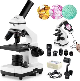100x-2000x Bebang 445020115106 Microscope For Adults Kids Compound With Microscop