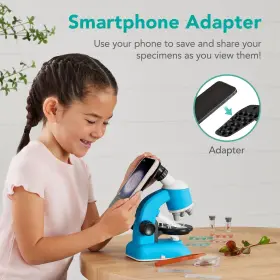 Best Choice Products 842957139989 Kids Microscope Stem Learning Tool Led Light Science Kit #3