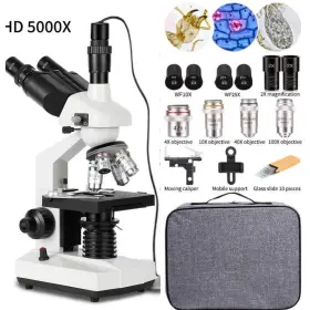 B12000 Bgirnuo Led Electronic Light Source Biological Triocular Microscope For Medical Laborato