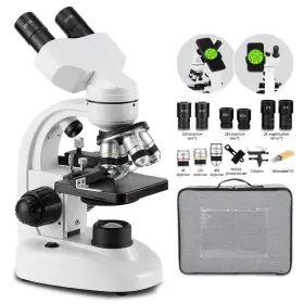 B120c12 Bgirnuo Best-selling Optical Instruments 2000x Student Laboratory Light-emittin