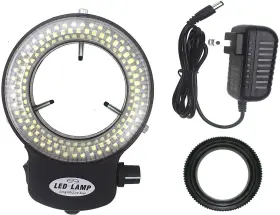 Led-144-zk Bikani Bknled-03 Black Adjustable 144 Led Ring Light Illuminator For Stereo