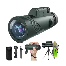Ywxhry3 Binbinniao 10x42 Hd Monocular Telescope With Smartphone Holder