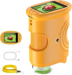 1000x Bmdsae 313043027027 Handheld Digital Microscope For Kids Pocket With 2.0 Inch Ips Scre