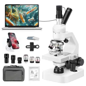 M83ez22 Bogrinui 40x- 2000x New Type Microscope Monocular Telescope Laboratory Equipment Optics