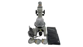 470145-728 Boreal Microscope With Wf 10x Eyepiece Objectives Lamp