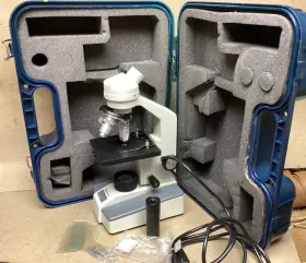 55841-22 Boreal # Microscope Science Lab With Case And Slides