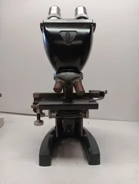Wk8443 Bosch And Lomb 1948 Bausch Microscope Usa Medical Laboratory Scope With Light