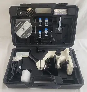 20x-1280x Bresser 5116200 Biolux Nv Mechanical Stage Led Digital Microscope Usb Camera