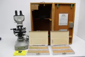 772746 Bristoline Baistolscope Binocular Table Microscope Rotating Head
