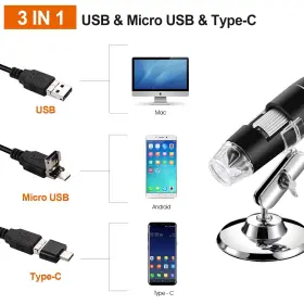 40x-1000x Bysameyee 657008860329 Usb Microscope Digital Handheld Magnification Endoscope Mini Video #2