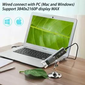 Ax-201 Cainda Hd 4k 3840x2160p Wifi Digital Microscope Camera For Iphone Android Phone And #3