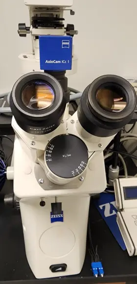 1312-732 Carl Zeiss Axiovert 200m With Hbo 100 Axiocam Hrc Plan Apochromat Ec #2