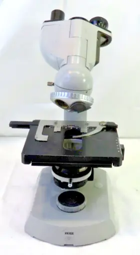 16-9924 Carl Zeiss 16-9924/47 Vintage Universal Microscope 47 09 For Parts/ Repair #2
