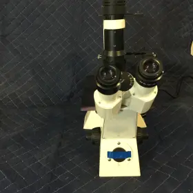382500308 Carl Zeiss Axiovert 40c Inverted Phase Contrast Microscope