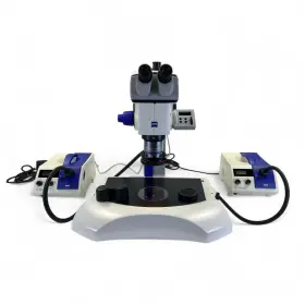 Kl1500 Carl Zeiss 435001 Stereo Discovery.v12 Microscope System Planapo S 1.0x Lcd