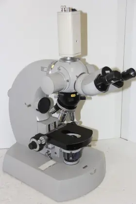 471690 Carl Zeiss Compound Binocular Microscope With 5 Objectives #3