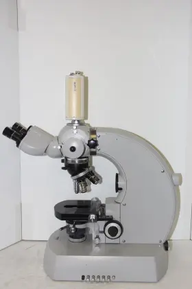 471690 Carl Zeiss Compound Binocular Microscope With 5 Objectives